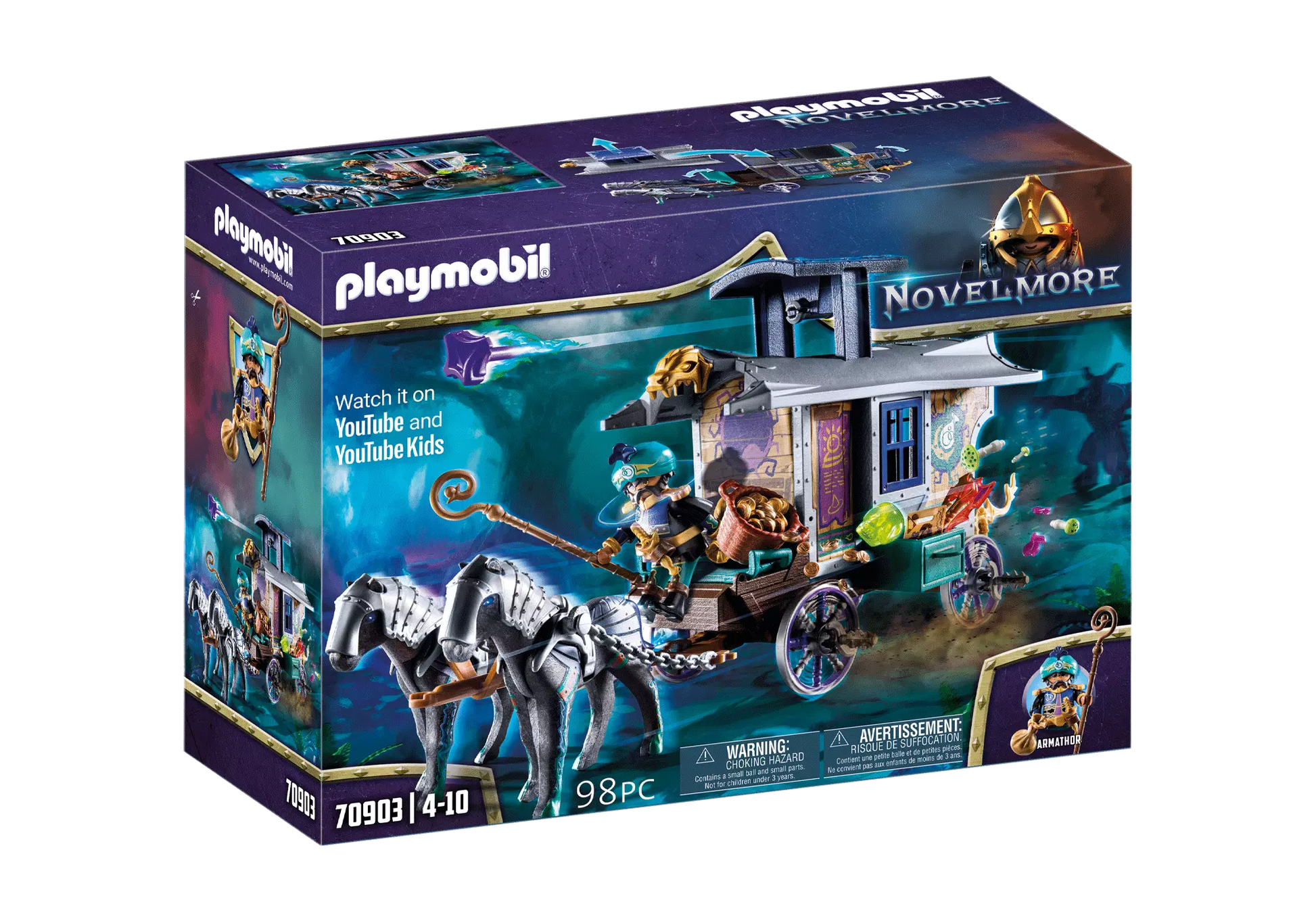 Playmobil 70903 Novelmore Violet Vale - Händlerkutsche - plegobil