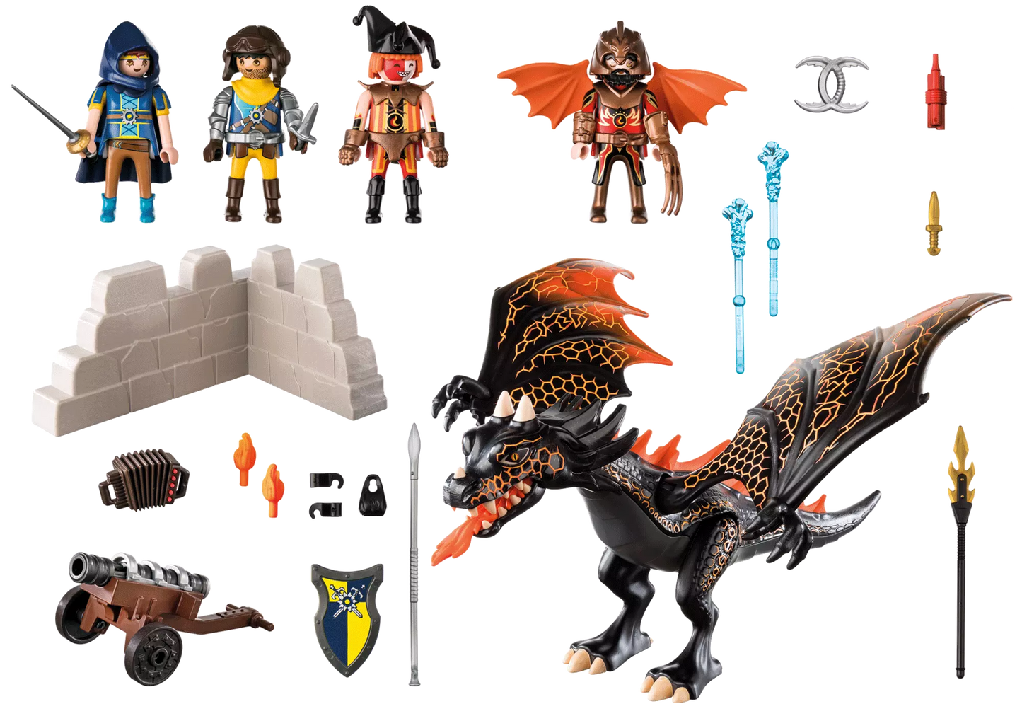 Playmobil 70904 Novelmore Drachenattacke - plegobil