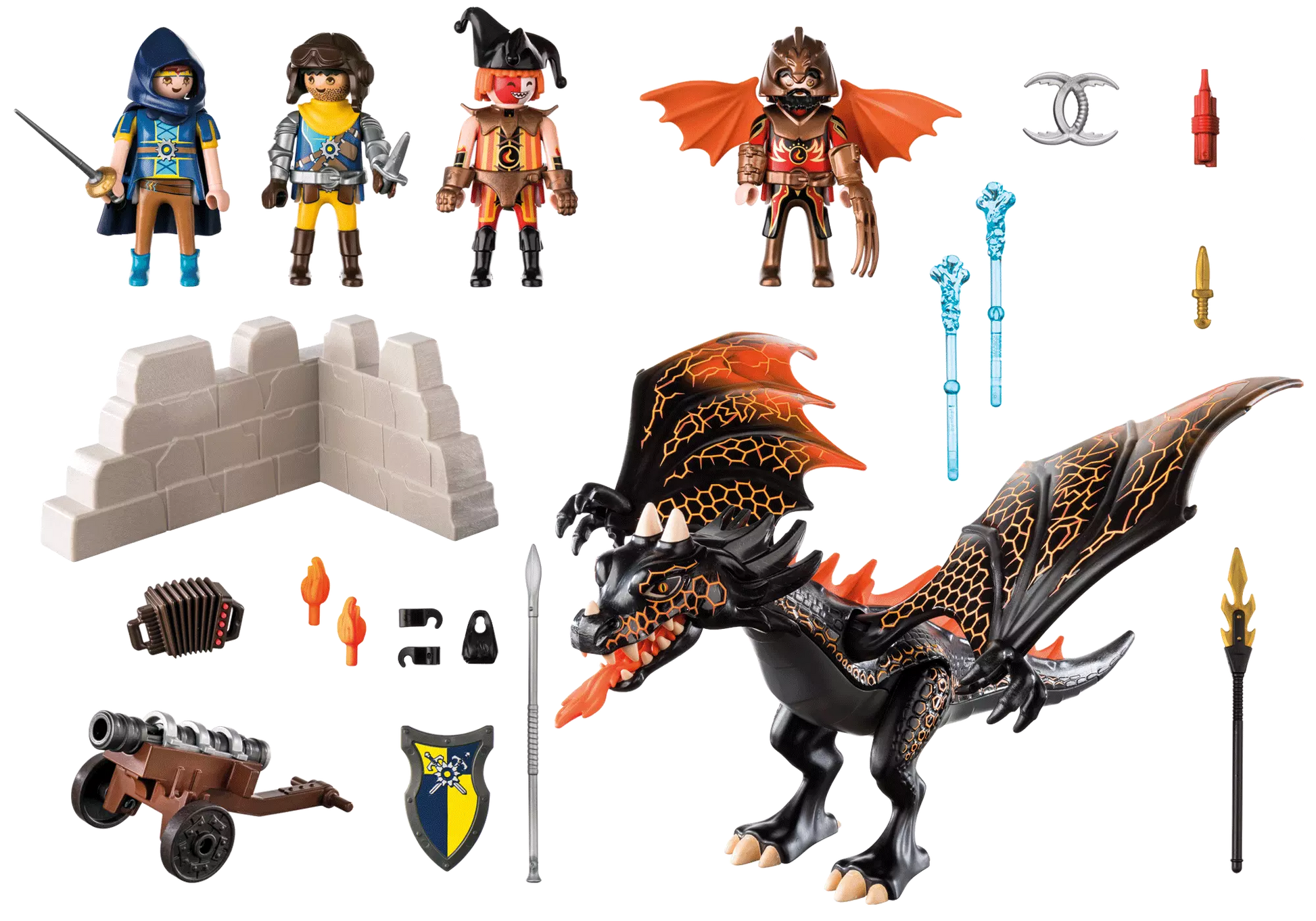 Playmobil 70904 Novelmore Drachenattacke - plegobil
