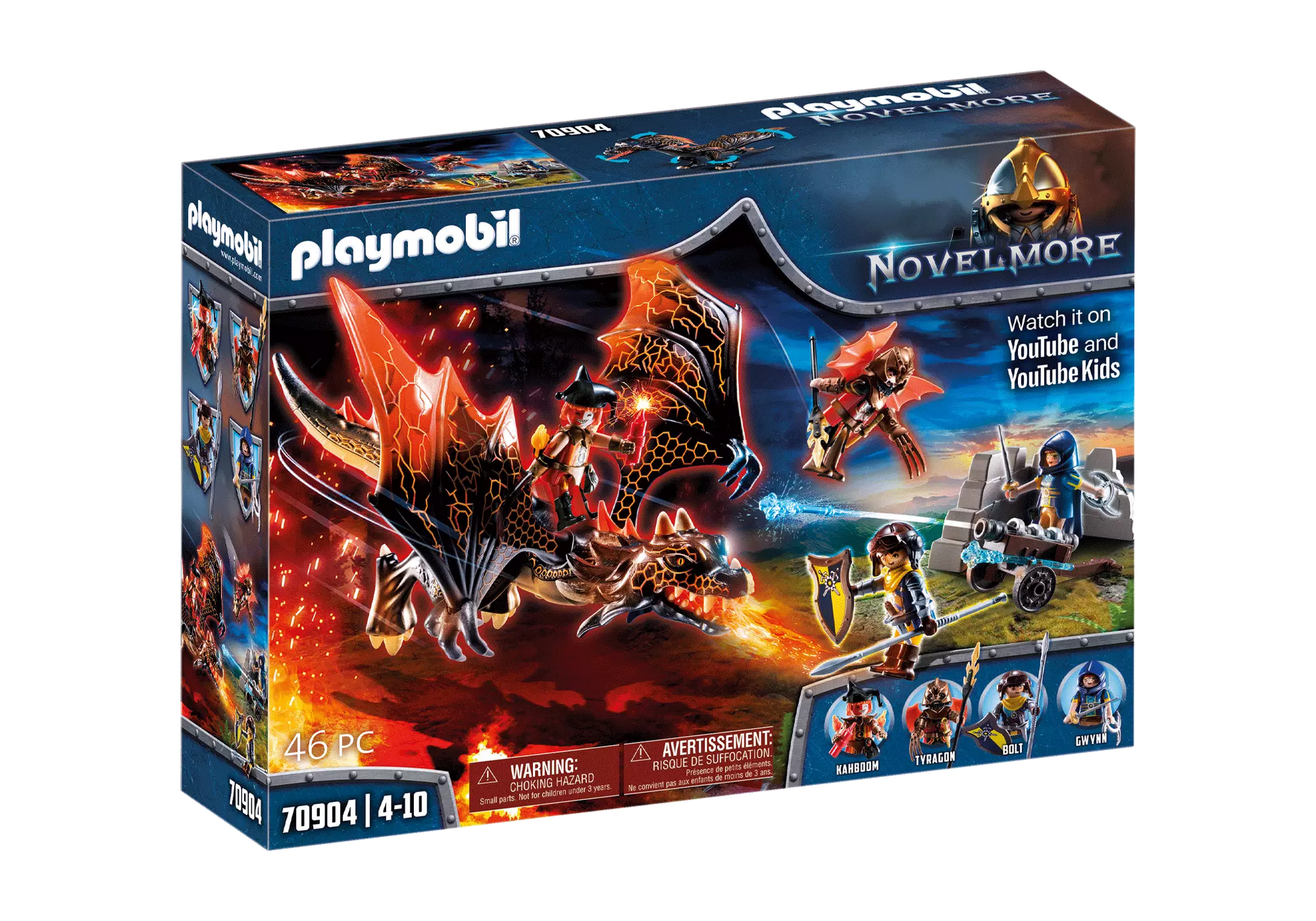 Playmobil 70904 Novelmore Drachenattacke - plegobil