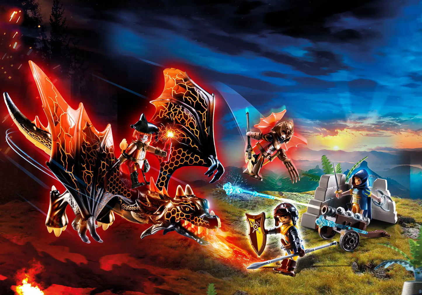 Playmobil 70904 Novelmore Drachenattacke - plegobil