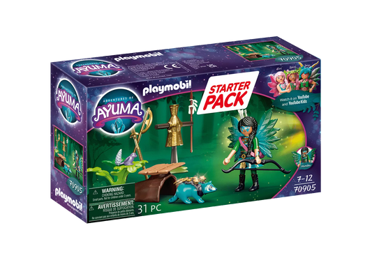 Playmobil 70905 Adventures of Ayuma Starter Pack Knight Fairy mit Waschbär - plegobil