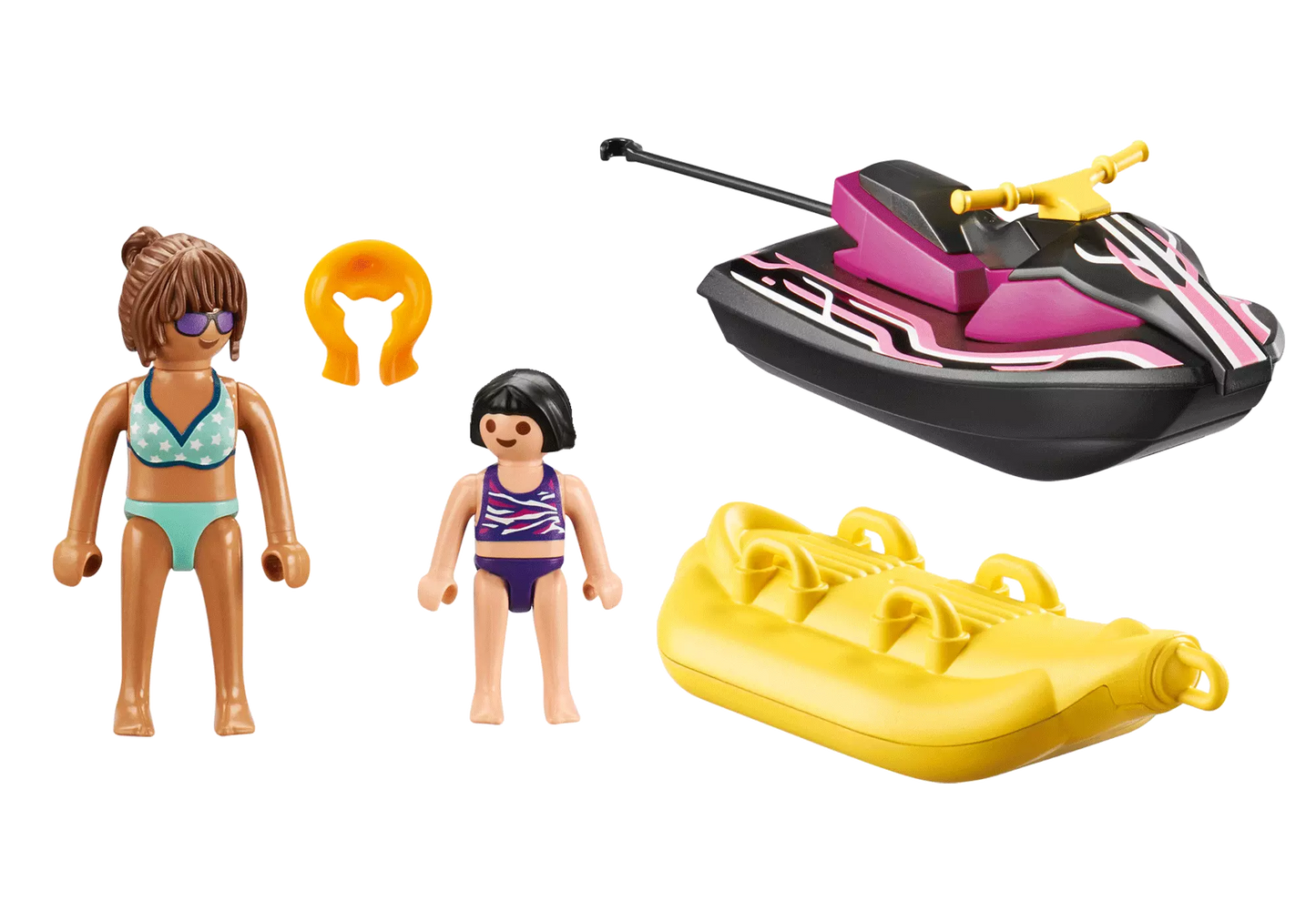 Playmobil 70906 Family Fun Starter Pack Wasserscooter mit Bananenboot - plegobil