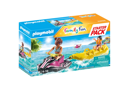 Playmobil 70906 Family Fun Starter Pack Wasserscooter mit Bananenboot - plegobil
