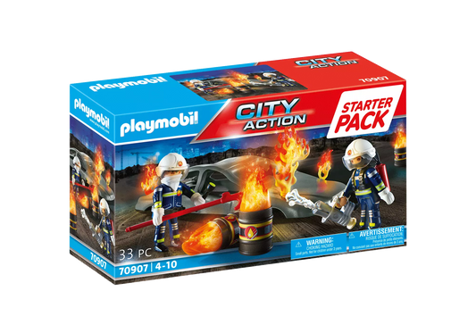 Playmobil 70907 City Action Starter Pack Feuerwehrübung - plegobil