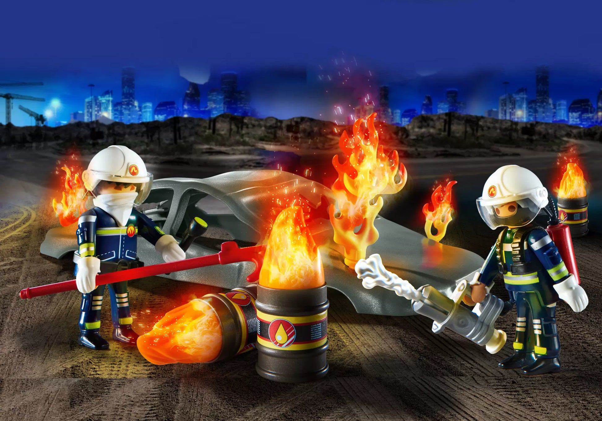 Playmobil 70907 City Action Starter Pack Feuerwehrübung - plegobil