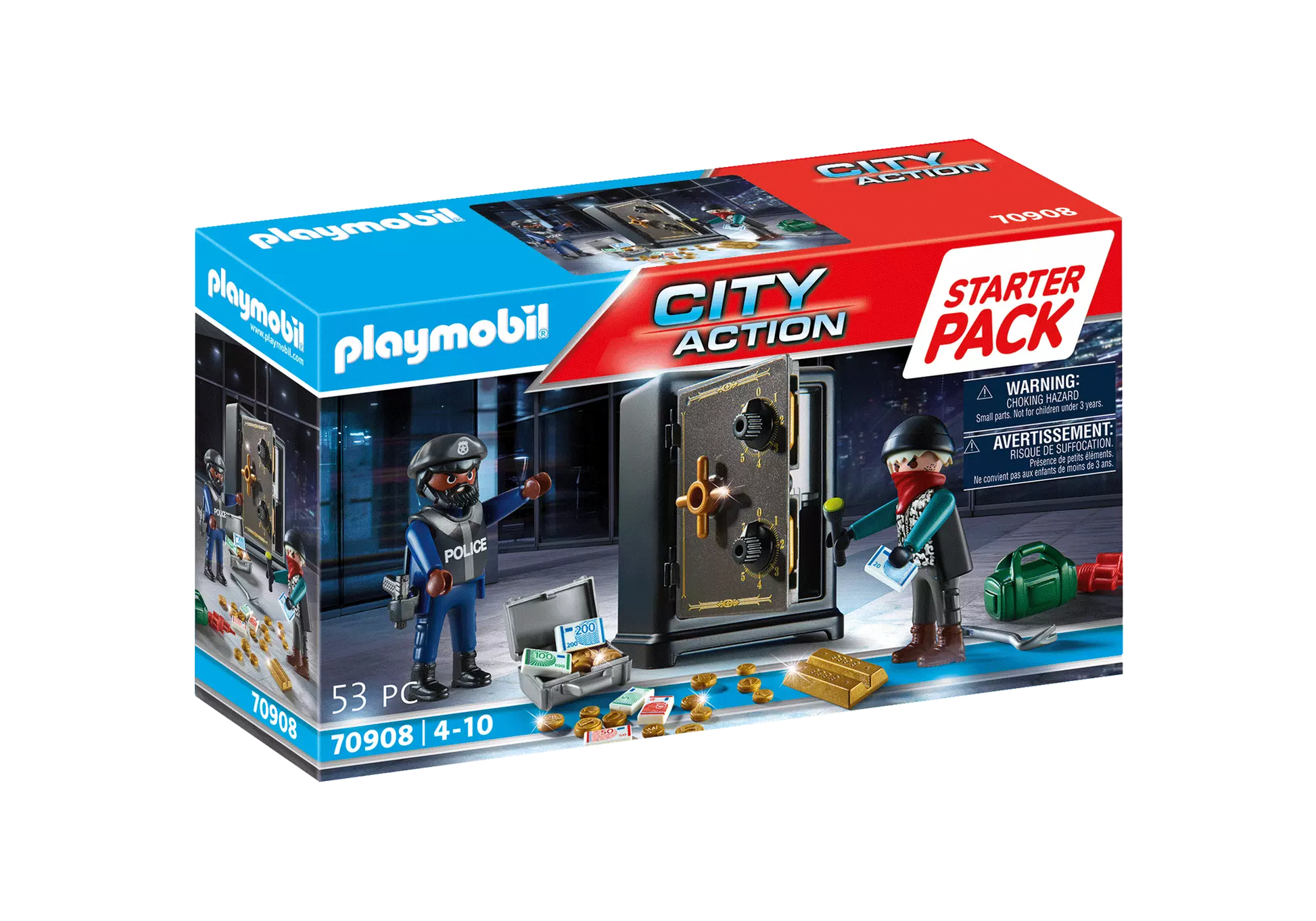 Playmobil 70908 City Action Starter Pack Tresorknacker - plegobil