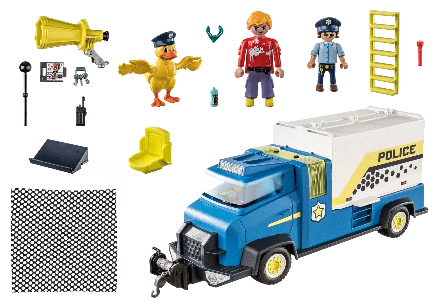 Playmobil 70912 Duck on Call Polizei Truck - plegobil