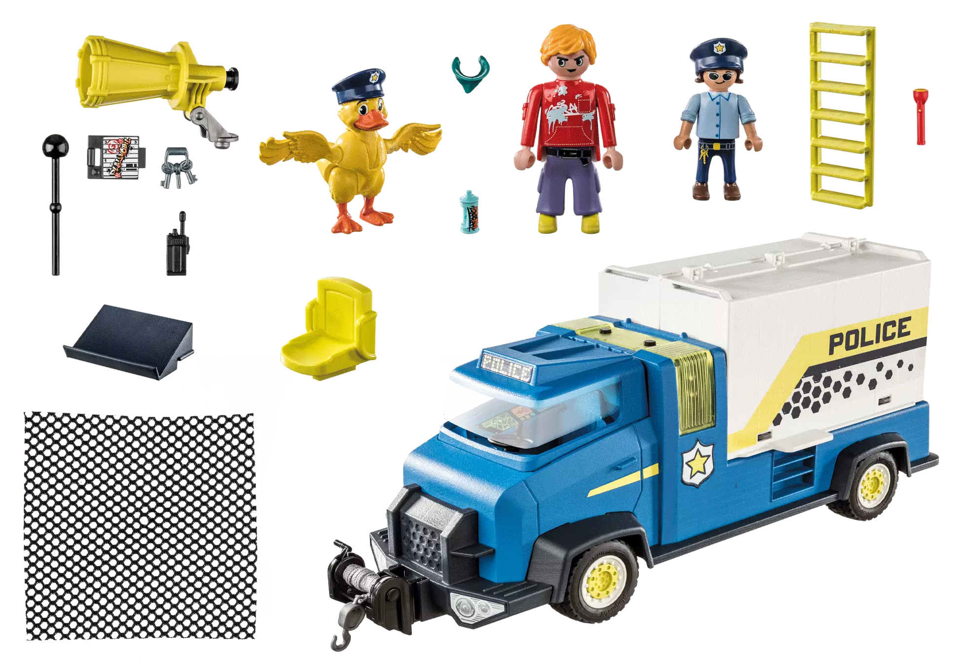 Playmobil 70912 Duck on Call Polizei Truck - plegobil