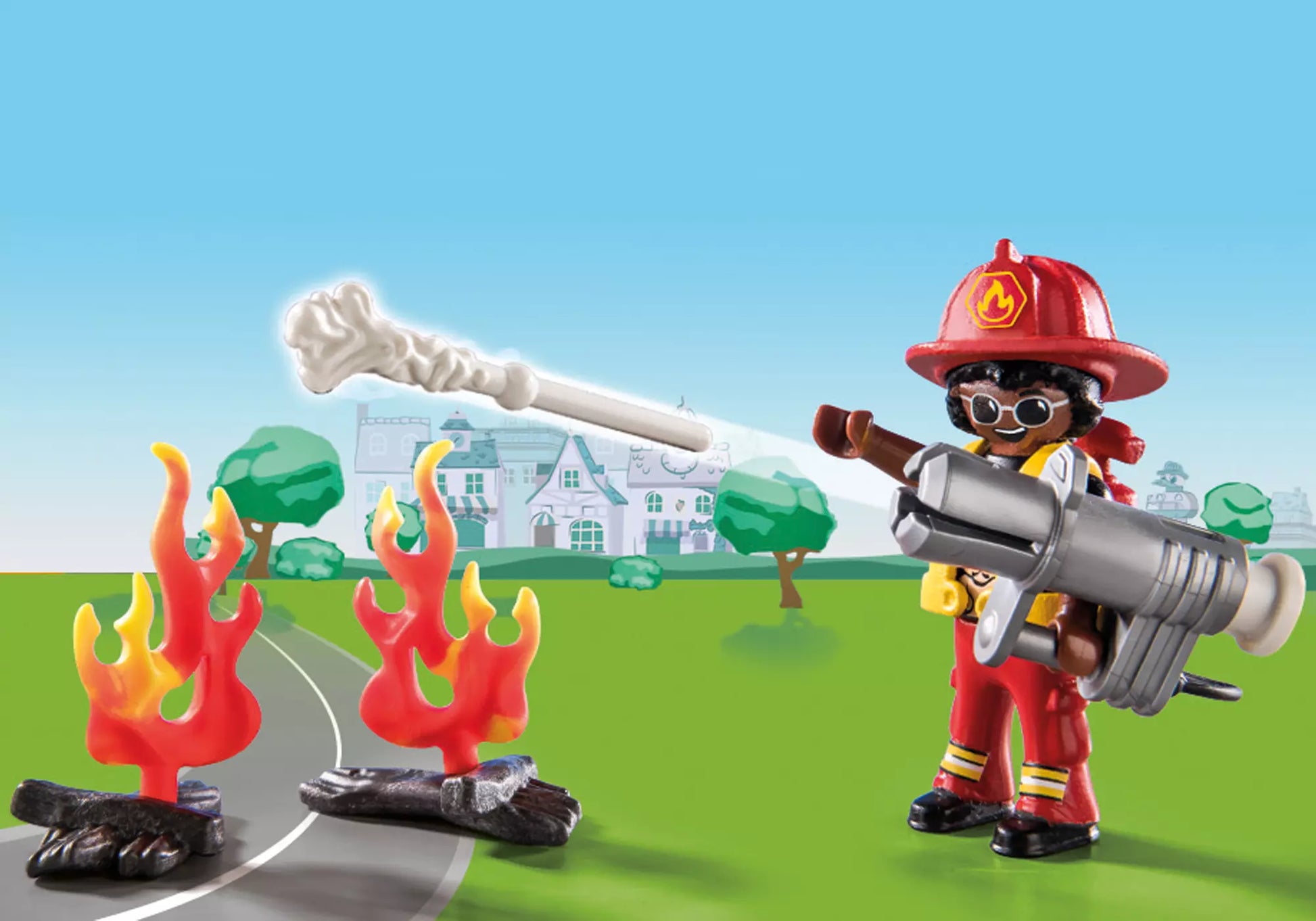 Playmobil 70917 Duck on Call Feuerwehr Action: Rette die Katze! - plegobil
