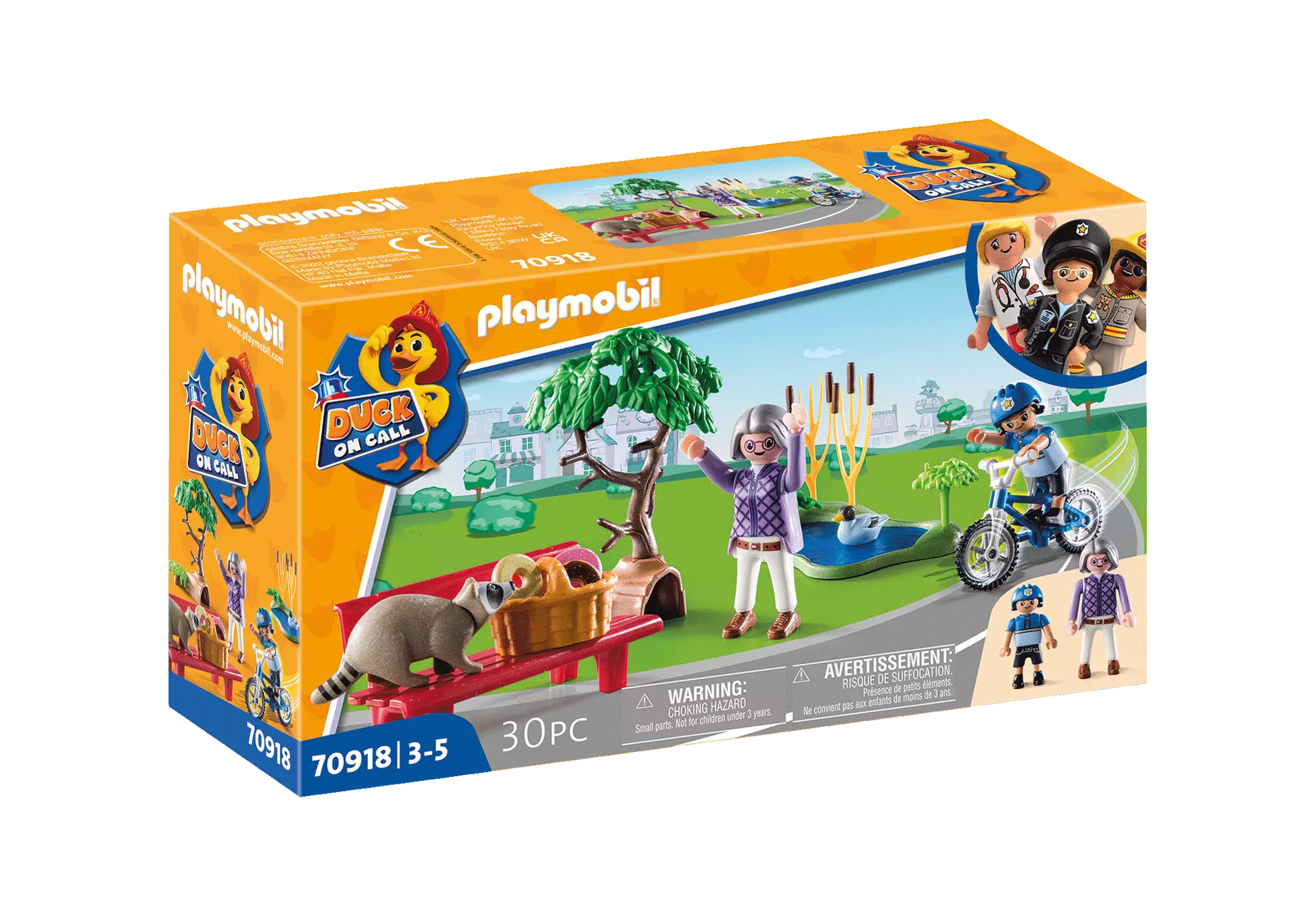Playmobil 70918 Duck on Call Polizei Action: Fang den Dieb! - plegobil