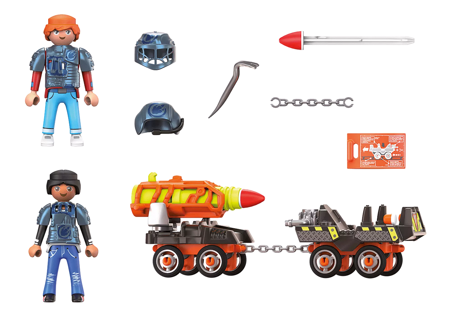Playmobil 70929 Dino Rise Dino Mine Raketenkart - plegobil