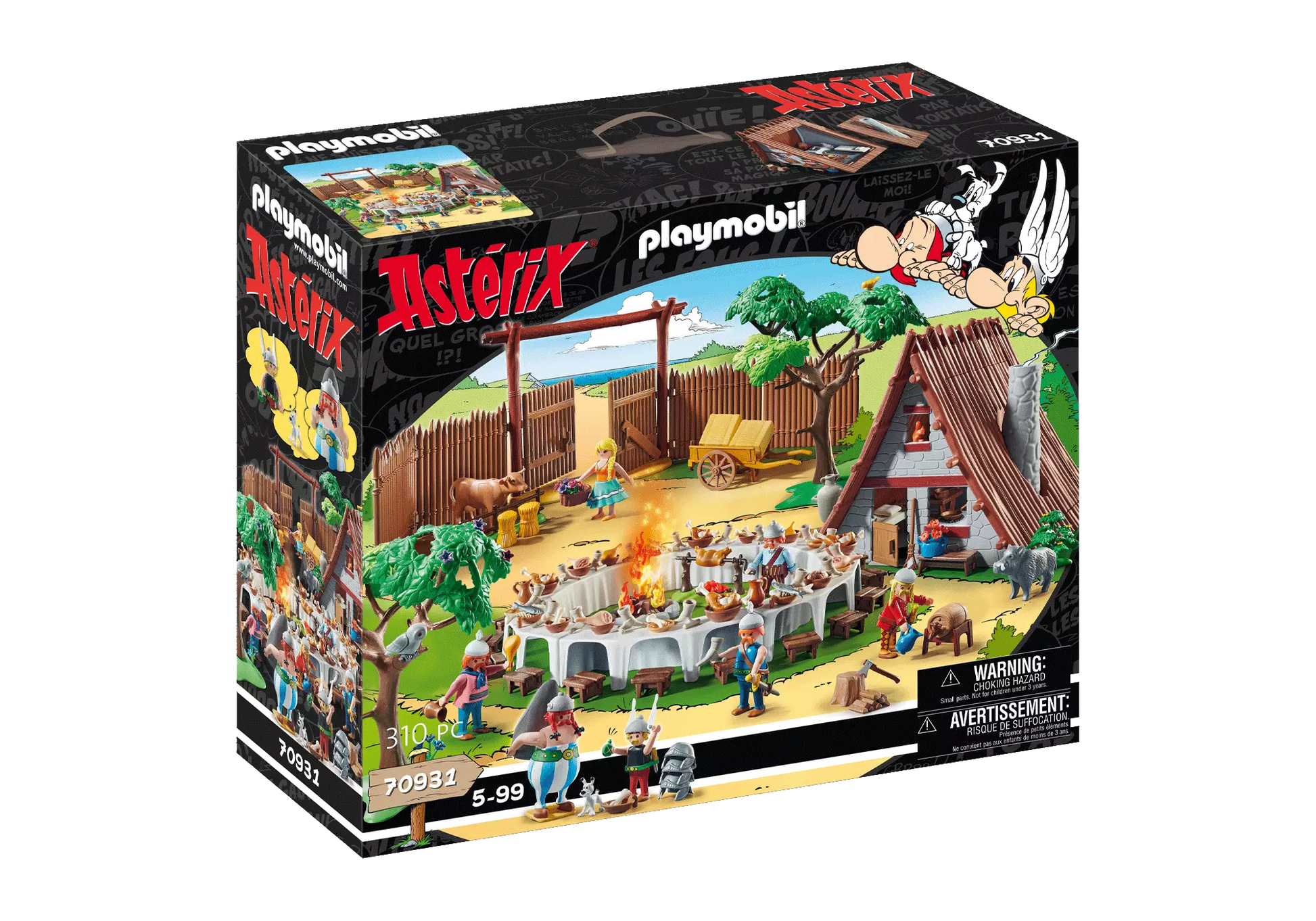 Playmobil 70931 Asterix Großes Dorffest - plegobil