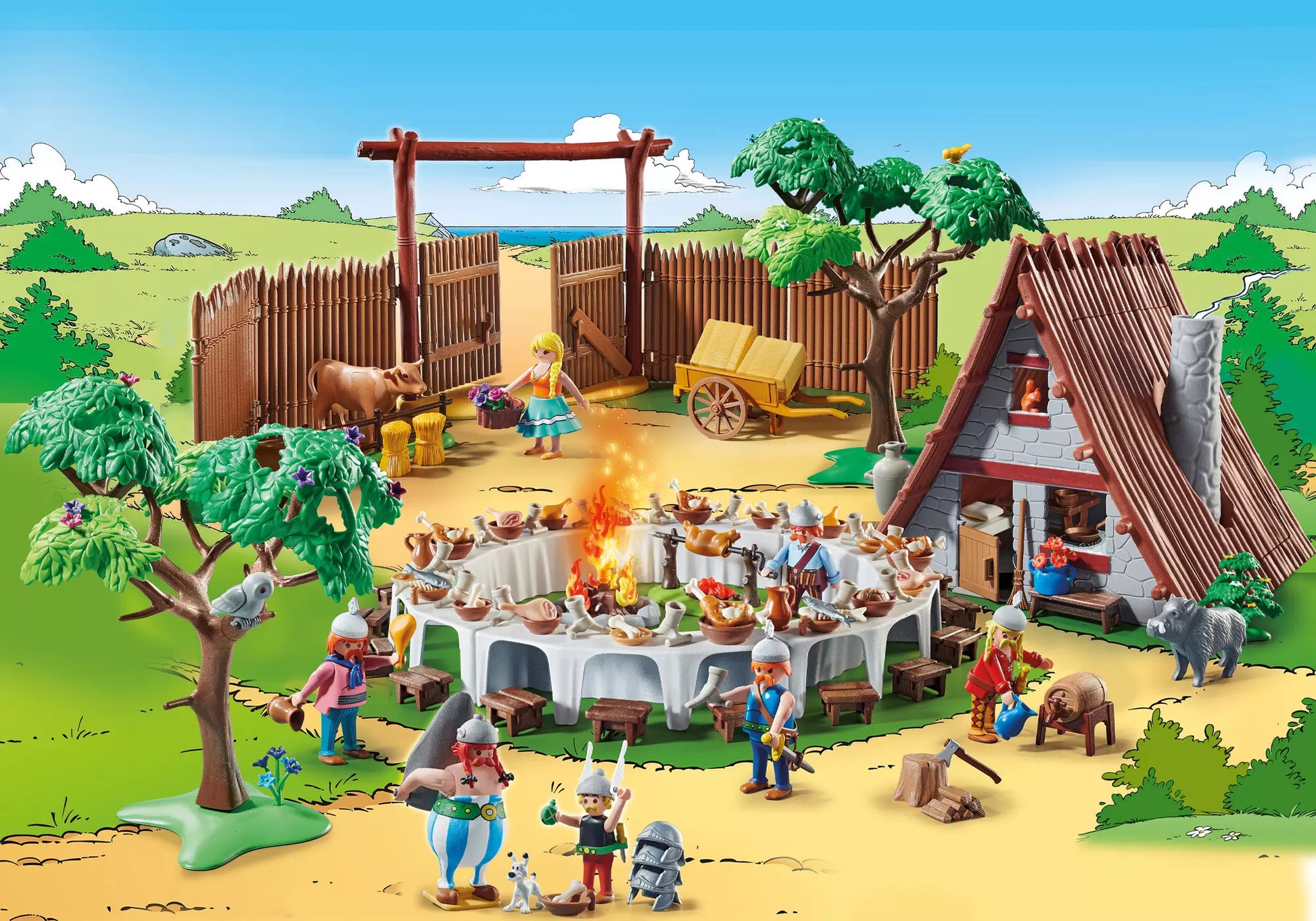 Playmobil 70931 Asterix Großes Dorffest - plegobil