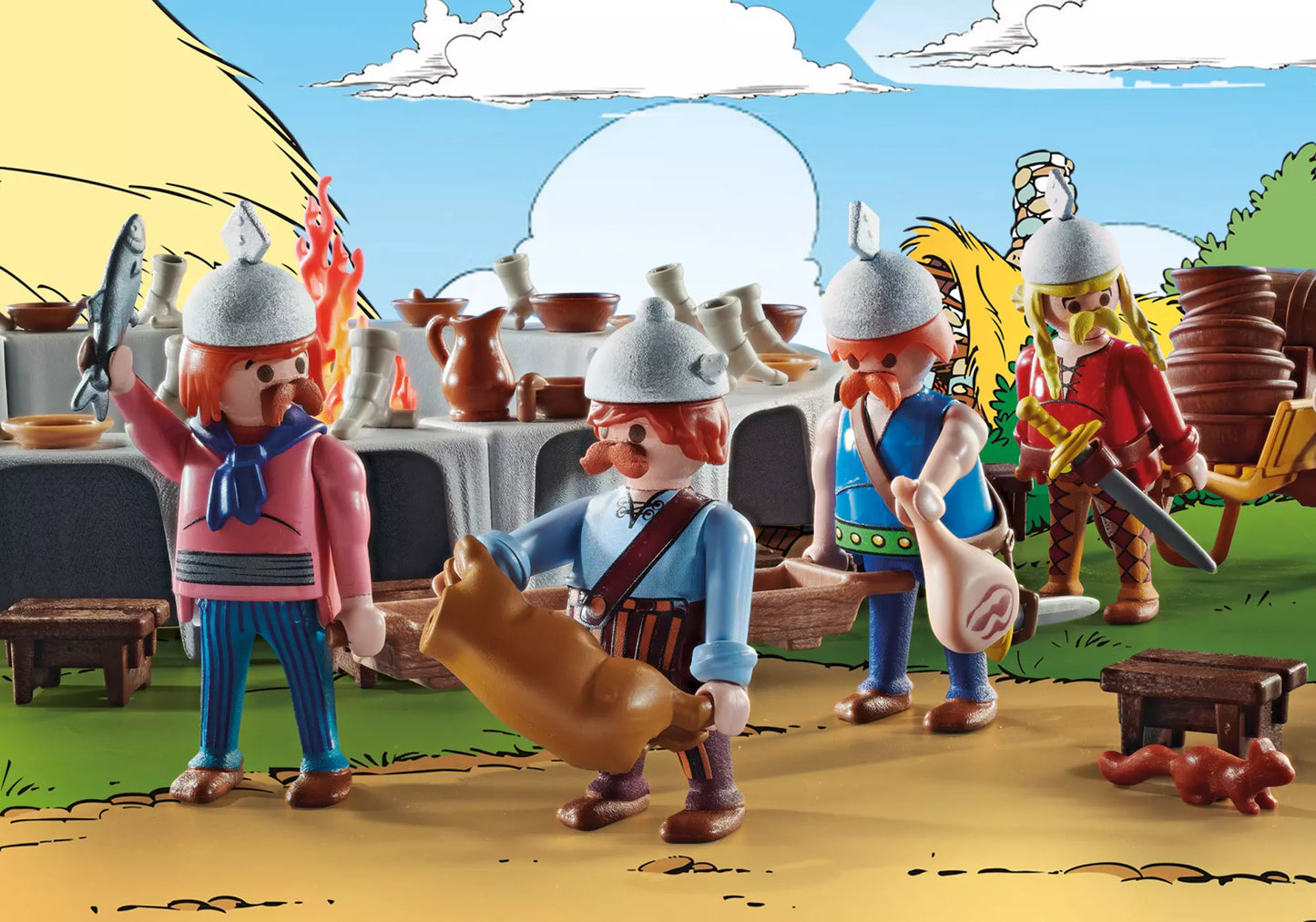 Playmobil 70931 Asterix Großes Dorffest - plegobil