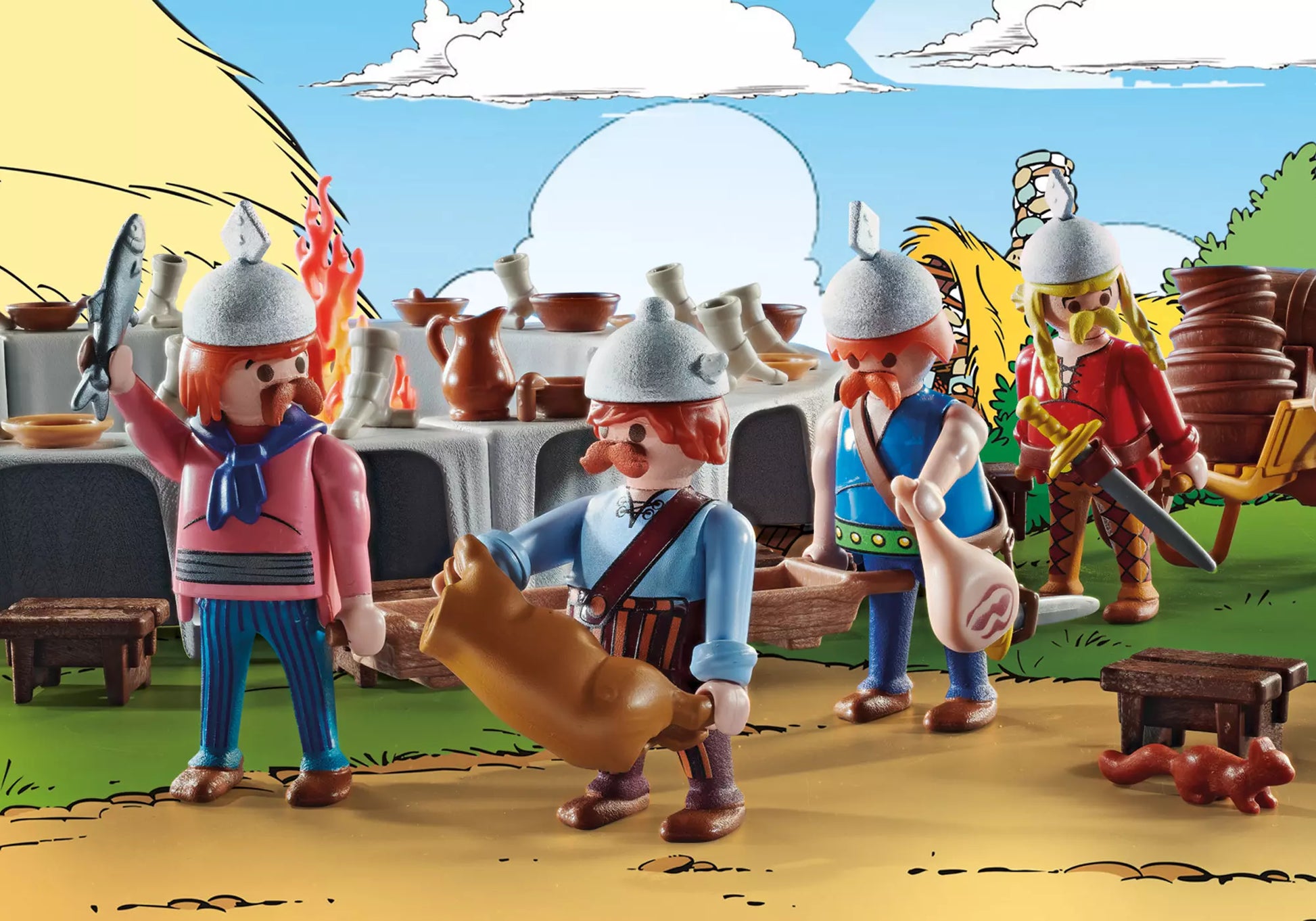 Playmobil 70931 Asterix Großes Dorffest - plegobil