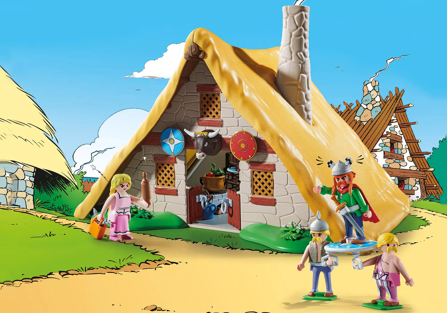Playmobil 70932 Asterix Hütte des Majestix - plegobil