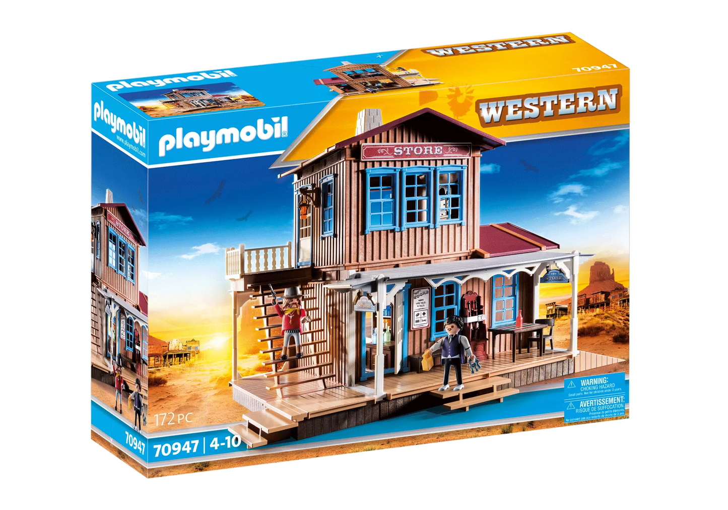 Playmobil 70947 Western Westernladen mit Wohnung - plegobil