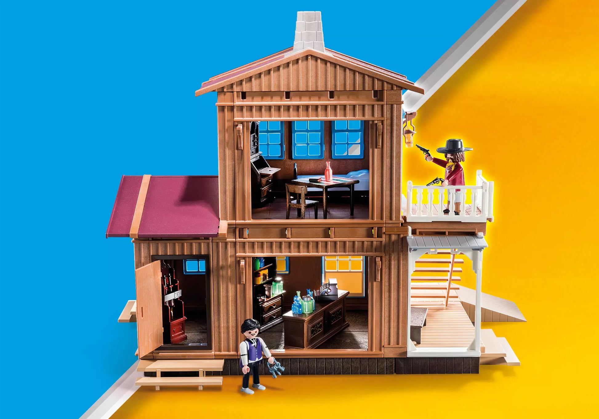 Playmobil 70947 Western Westernladen mit Wohnung - plegobil