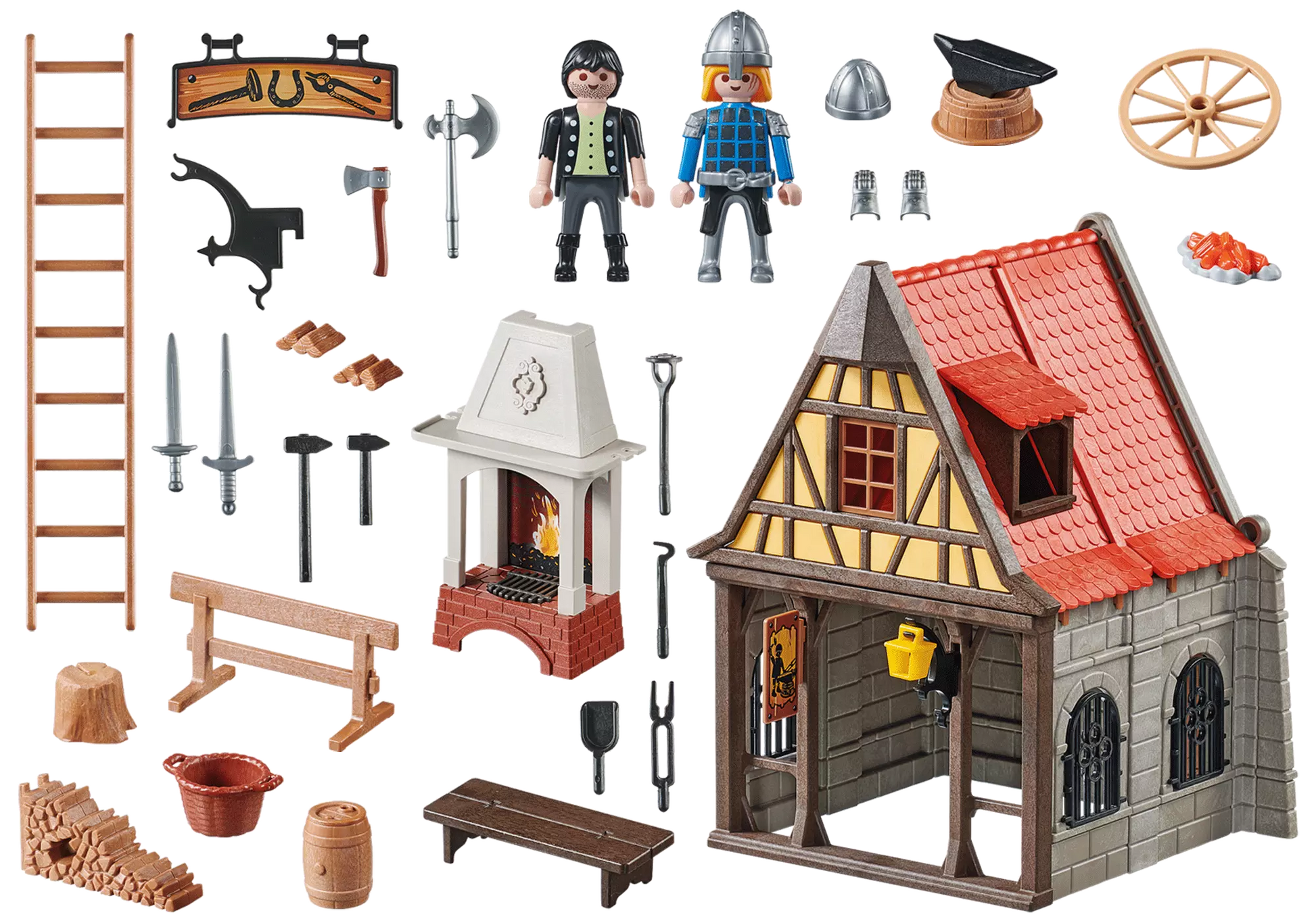 Playmobil 70956 History Historische Schmiede - plegobil