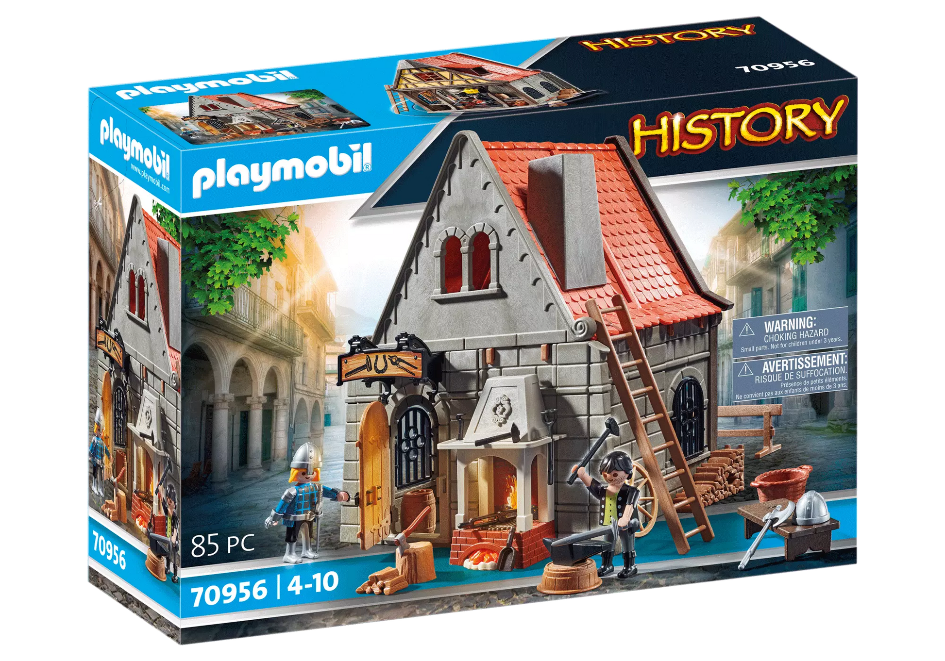 Playmobil 70956 History Historische Schmiede - plegobil