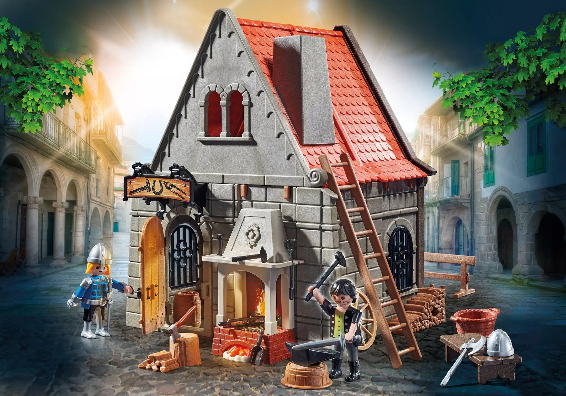 Playmobil 70956 History Historische Schmiede - plegobil