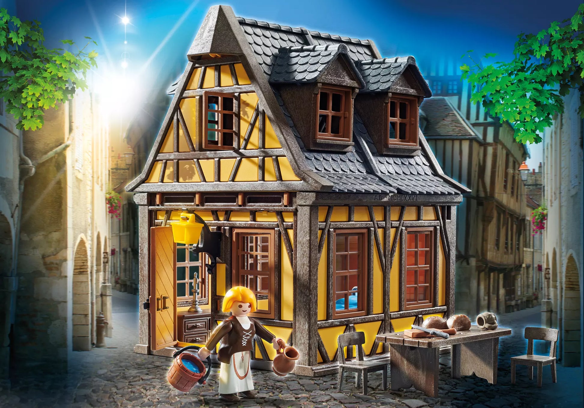 Playmobil 70957 History Historisches Wohnhaus 1 - plegobil