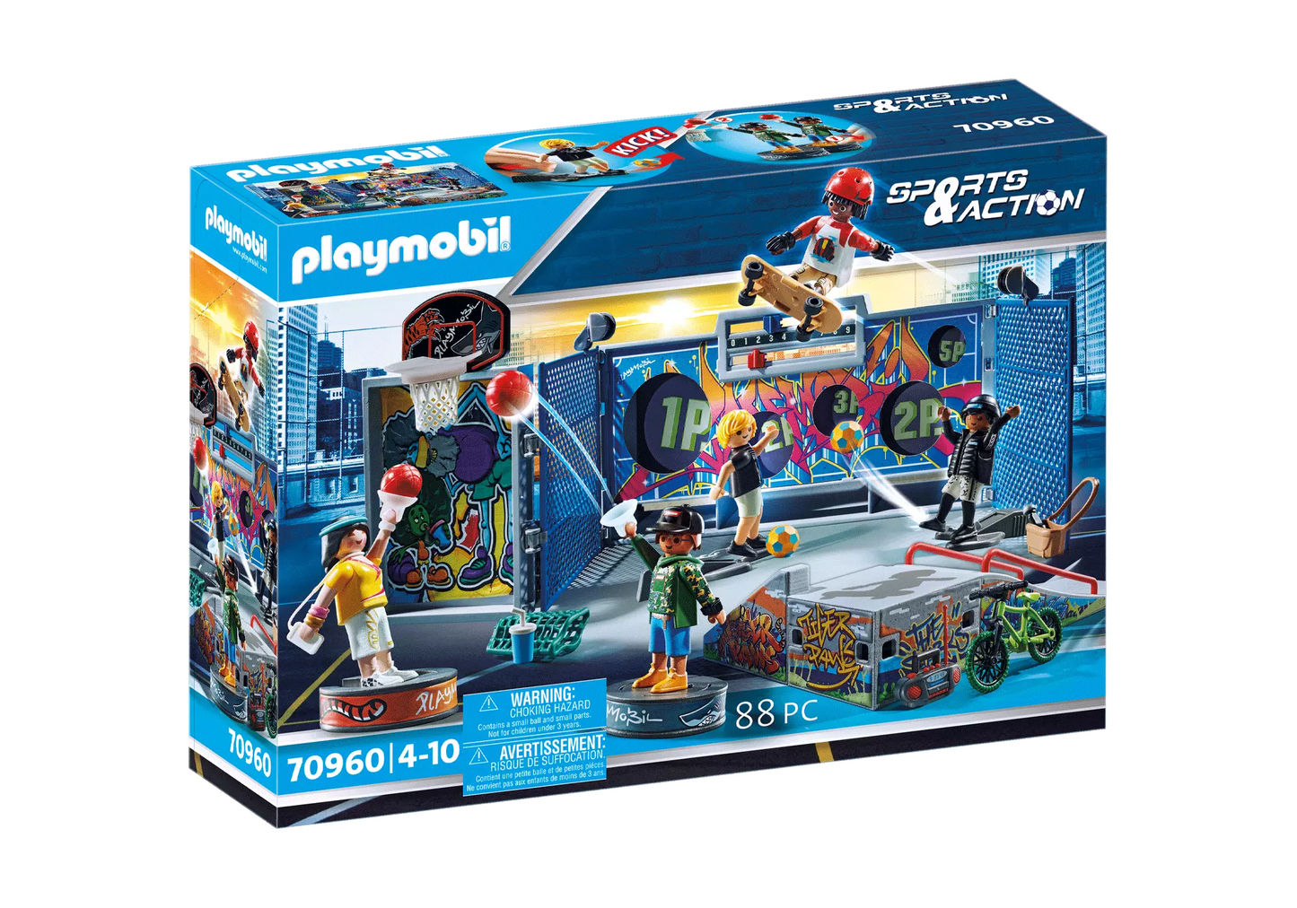 Playmobil 70960 Sports & Action Street Sport Park - plegobil