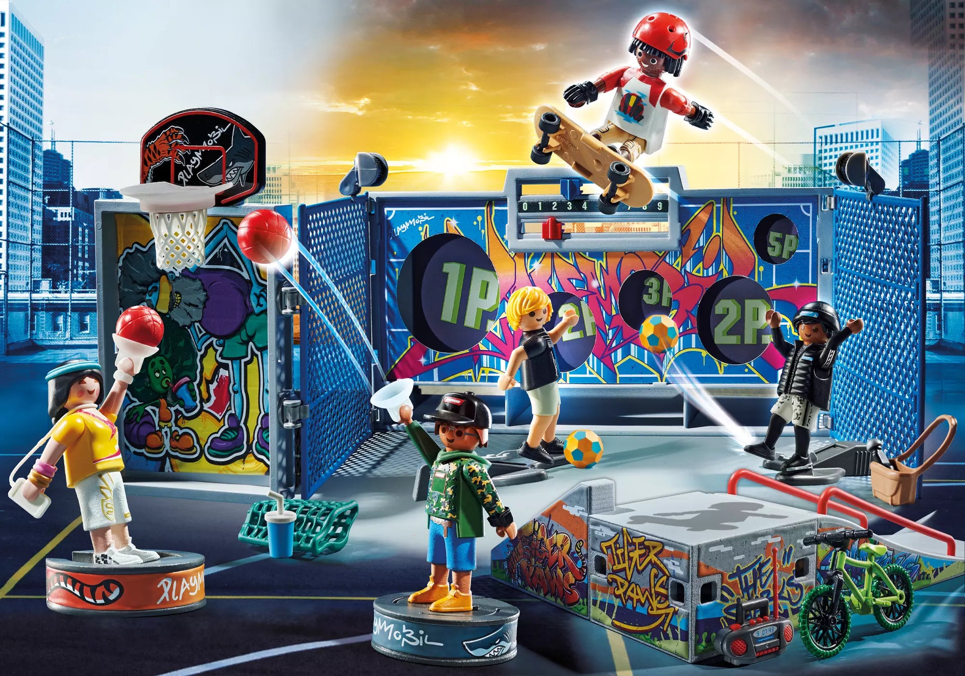 Playmobil 70960 Sports & Action Street Sport Park - plegobil