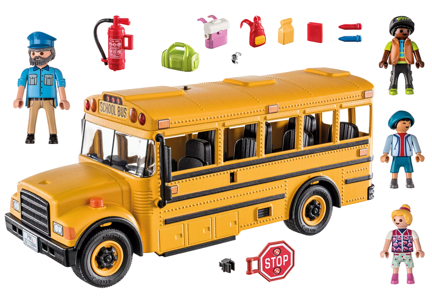 Playmobil 70983 City Life Amerikanischer Schulbus - plegobil