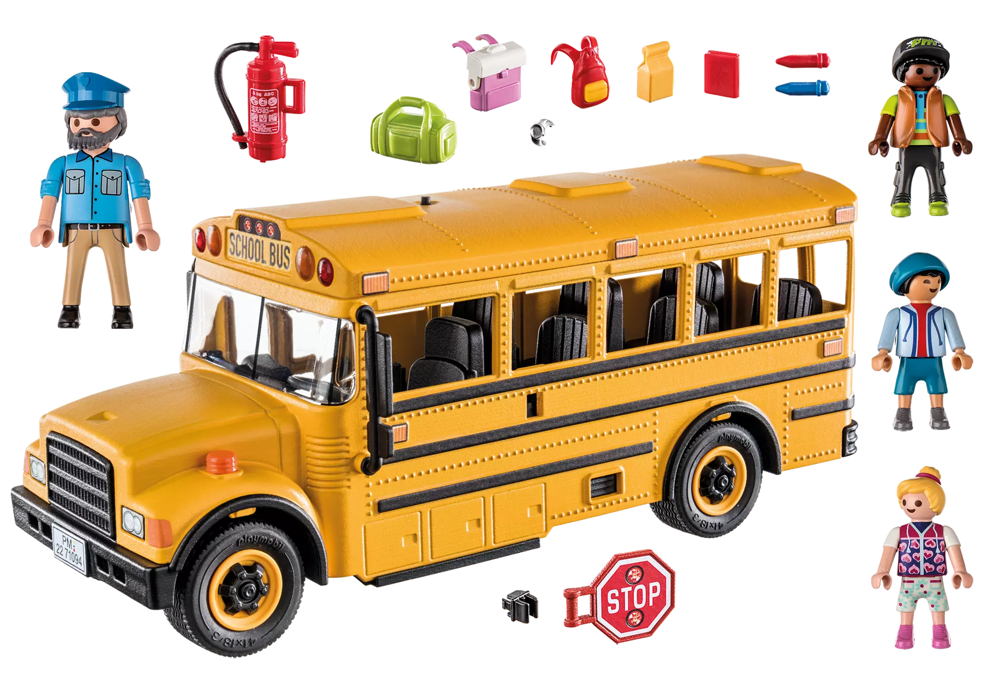 Playmobil 70983 City Life Amerikanischer Schulbus - plegobil