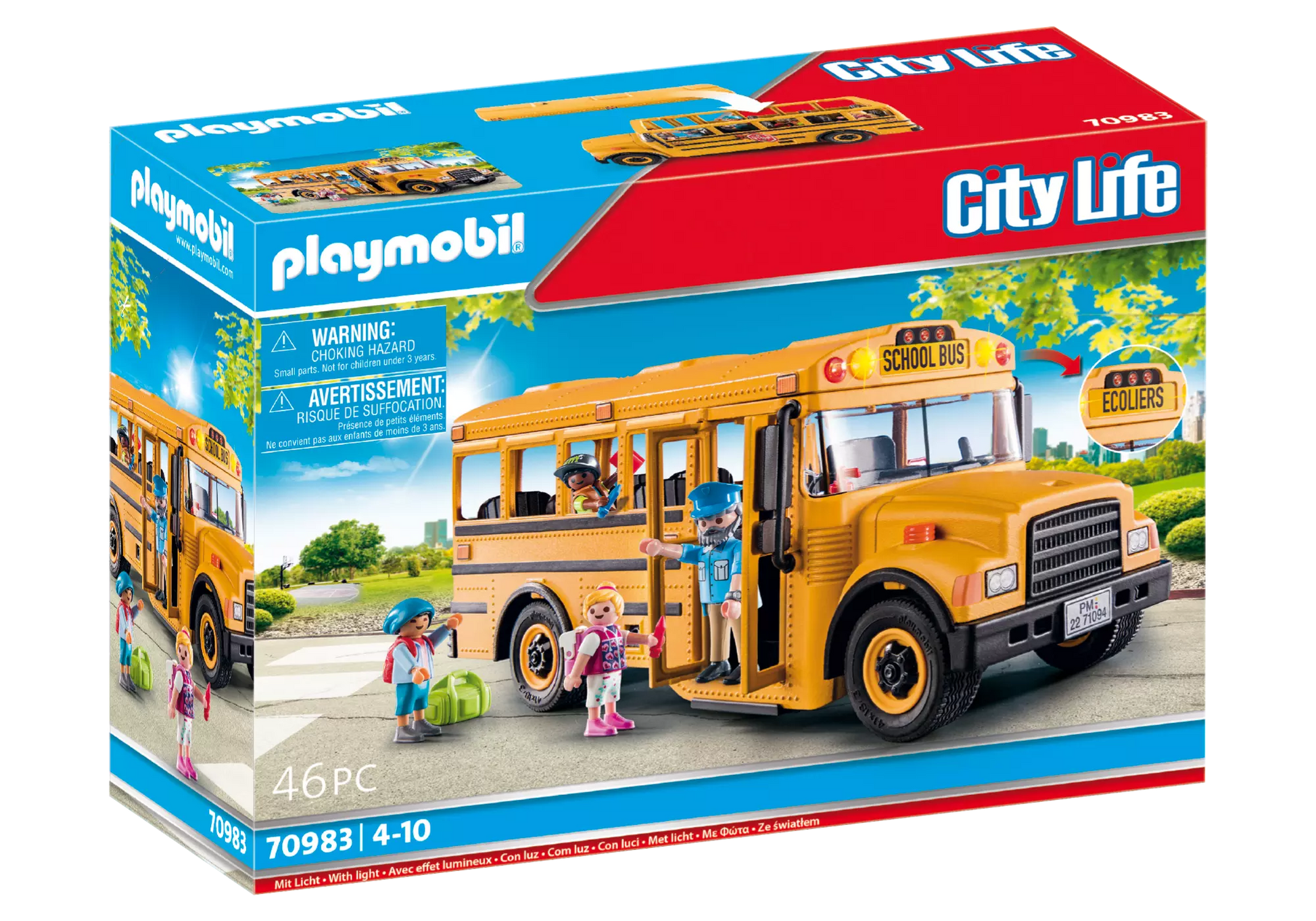 Playmobil 70983 City Life Amerikanischer Schulbus - plegobil