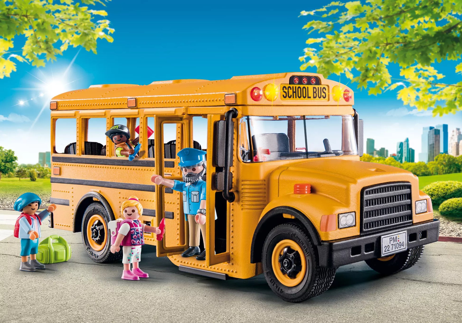 Playmobil 70983 City Life Amerikanischer Schulbus - plegobil