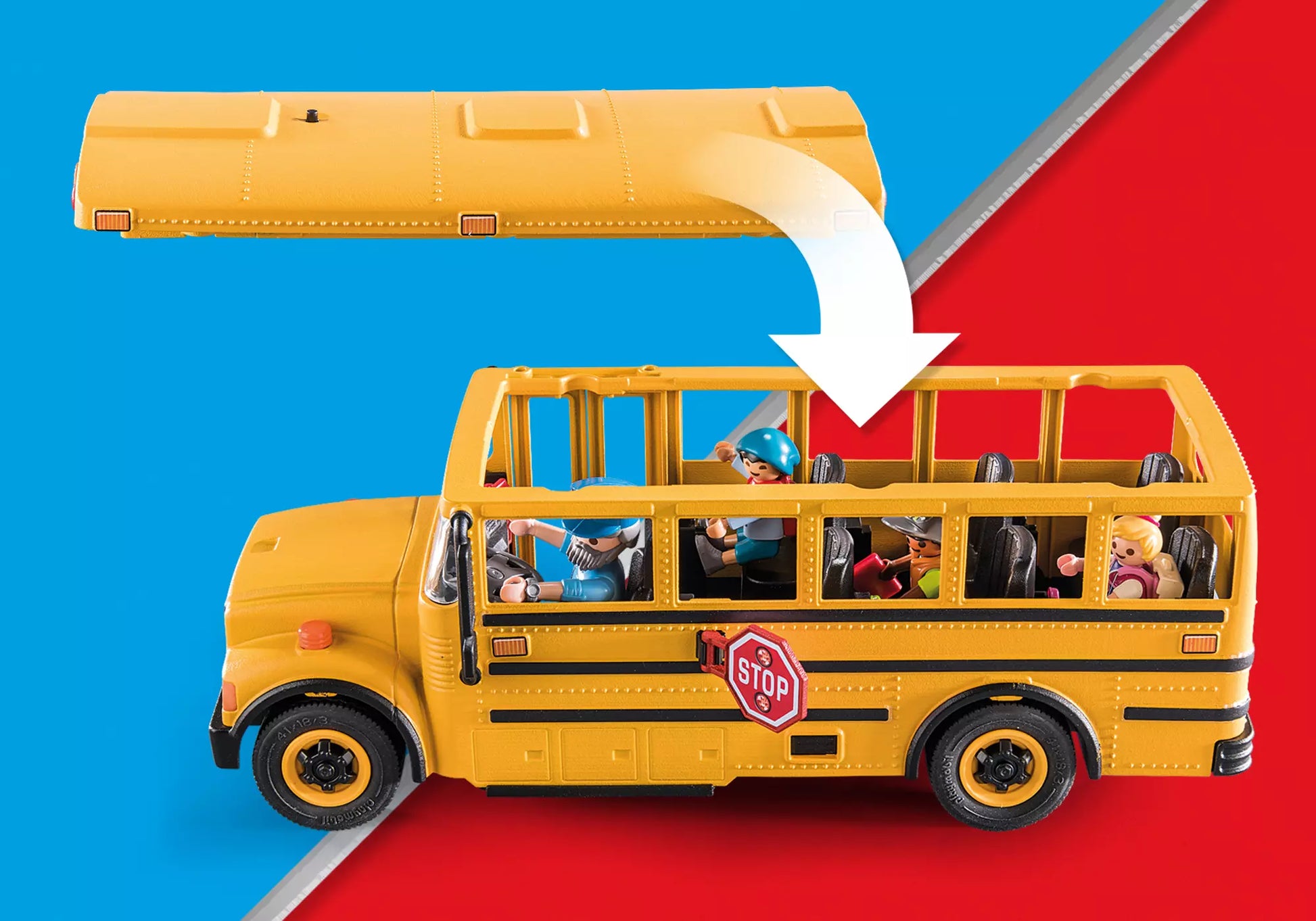 Playmobil 70983 City Life Amerikanischer Schulbus - plegobil