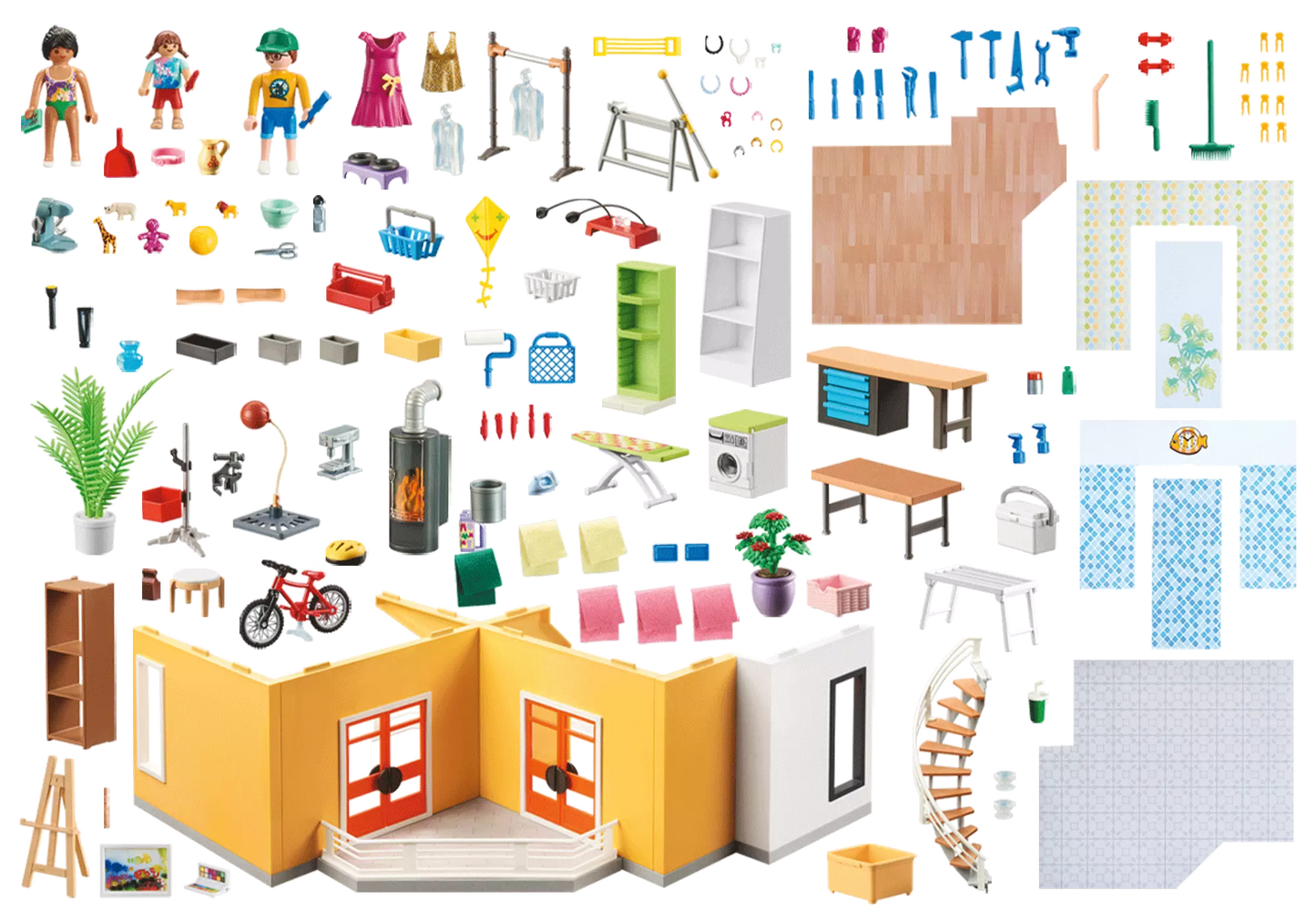 Playmobil 70986 City Life Etagenerweiterung Wohnhaus (Folienverpackung) - plegobil