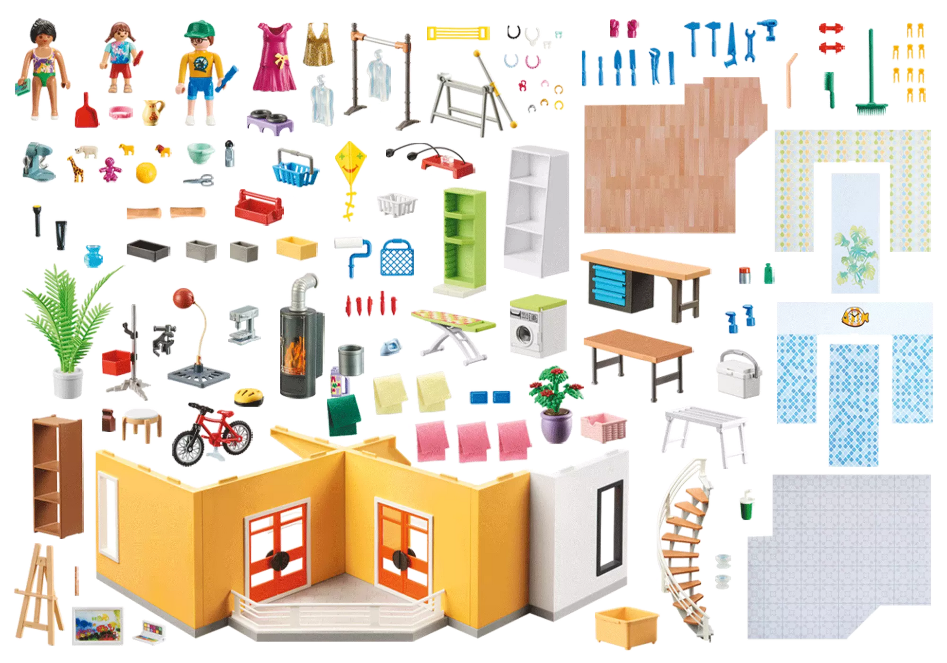 Playmobil 70986 City Life Etagenerweiterung Wohnhaus (Folienverpackung) - plegobil