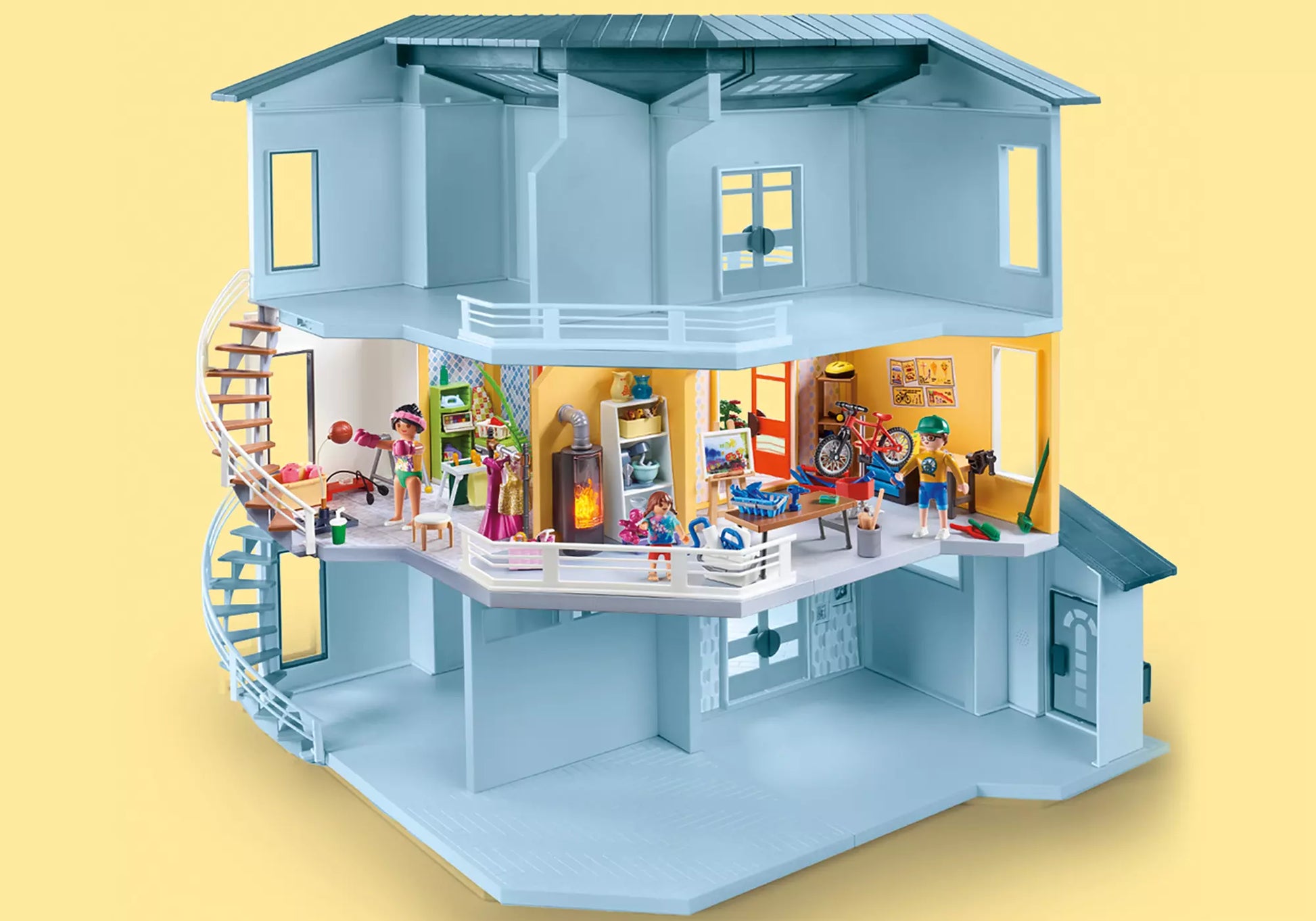 Playmobil 70986 City Life Etagenerweiterung Wohnhaus (Folienverpackung) - plegobil