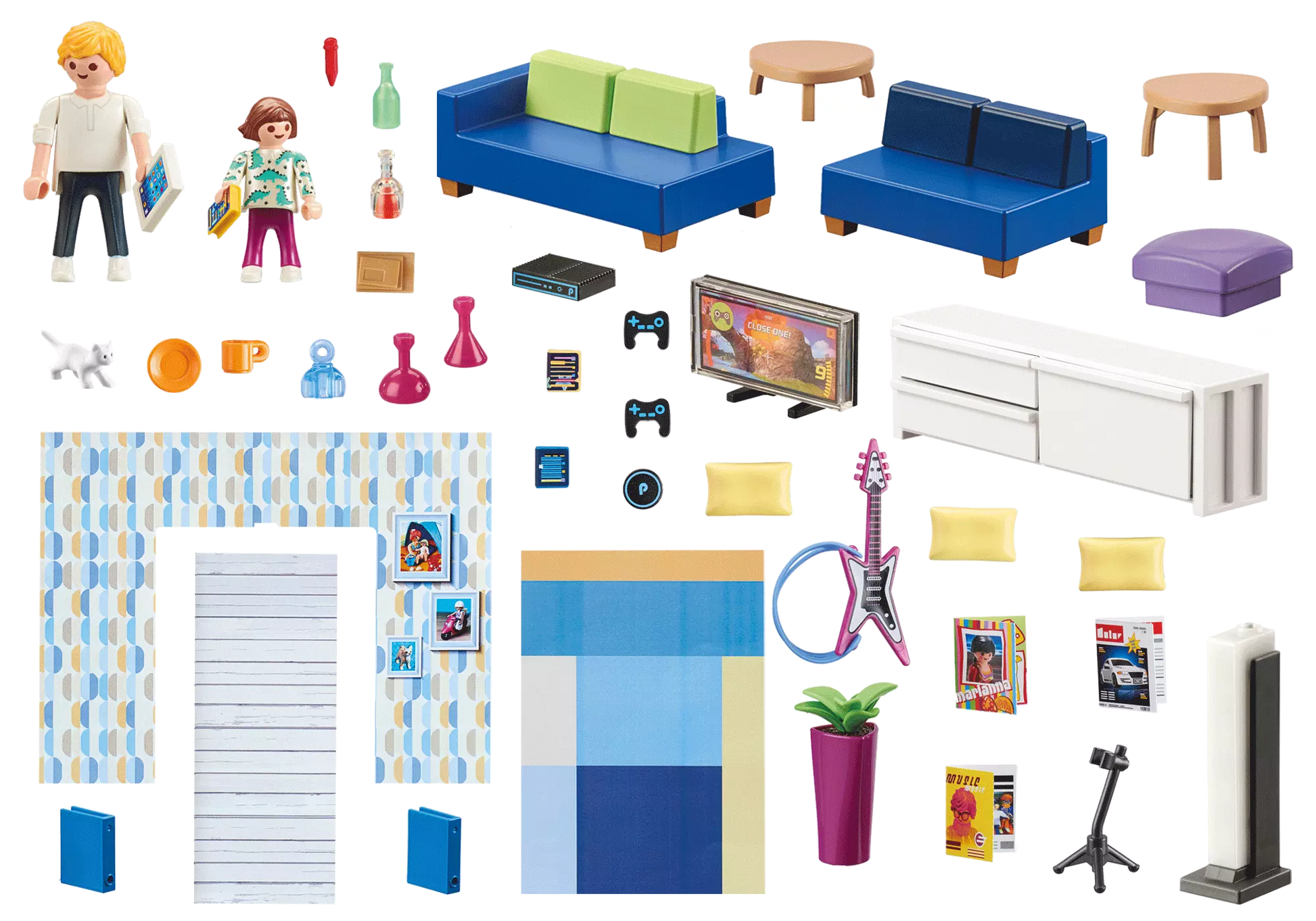 Playmobil 70989 City Life Wohnzimmer - plegobil