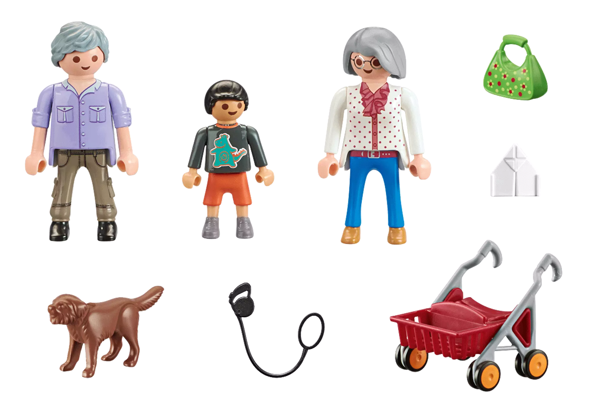 Playmobil 70990 City Life Großeltern mit Enkel - plegobil