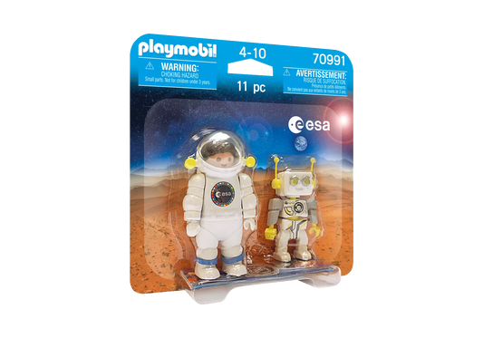 Playmobil 70991 Space DuoPack ESA Astronaut und ROBert - plegobil