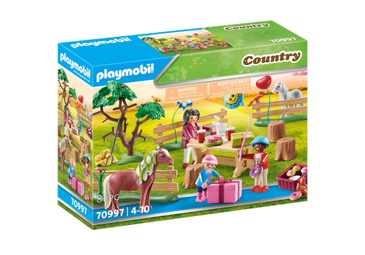 Playmobil 70997 Country Kindergeburtstag auf dem Ponyhof - plegobil
