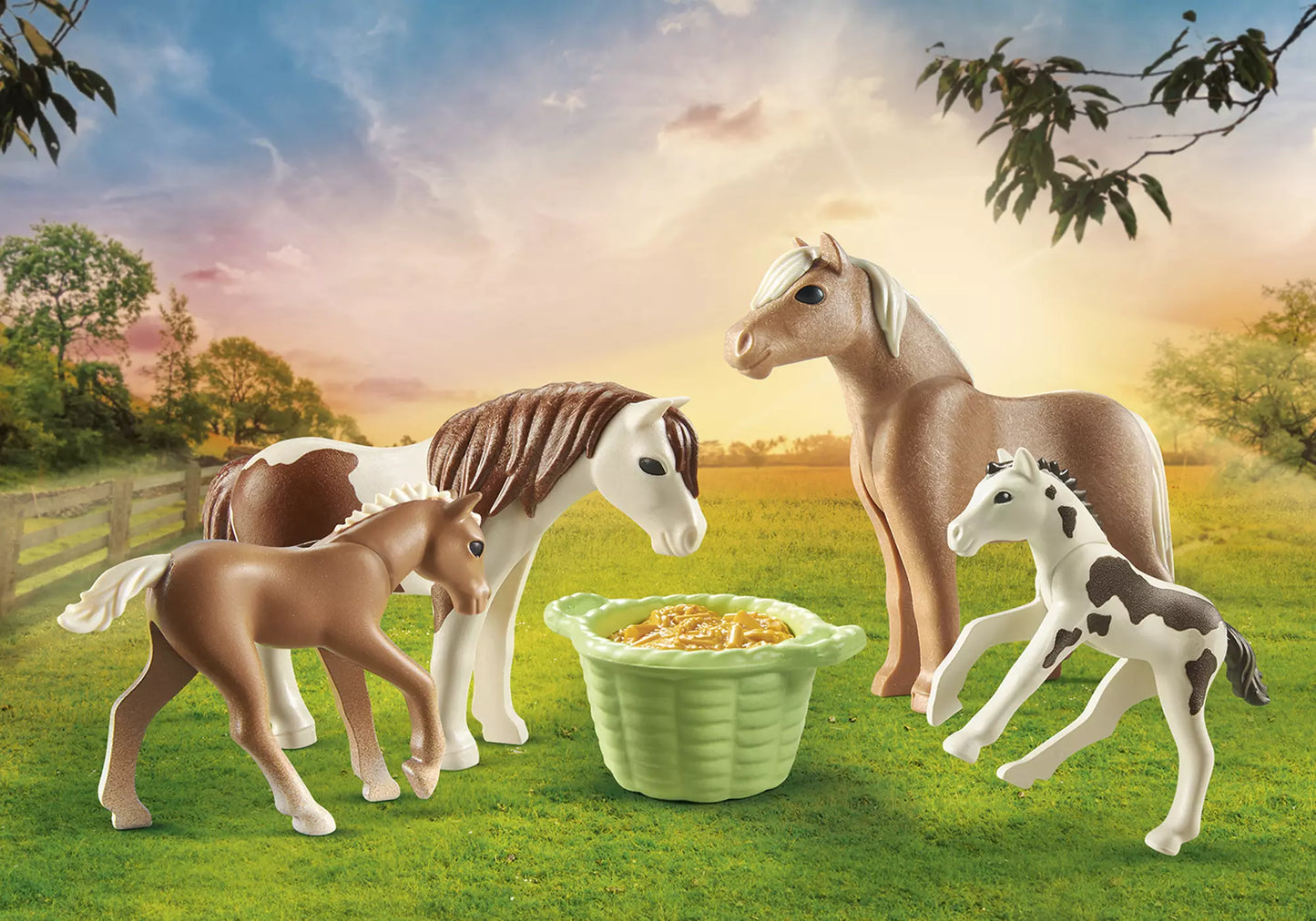 Playmobil 71000 Country 2 Island Ponys mit Fohlen - plegobil