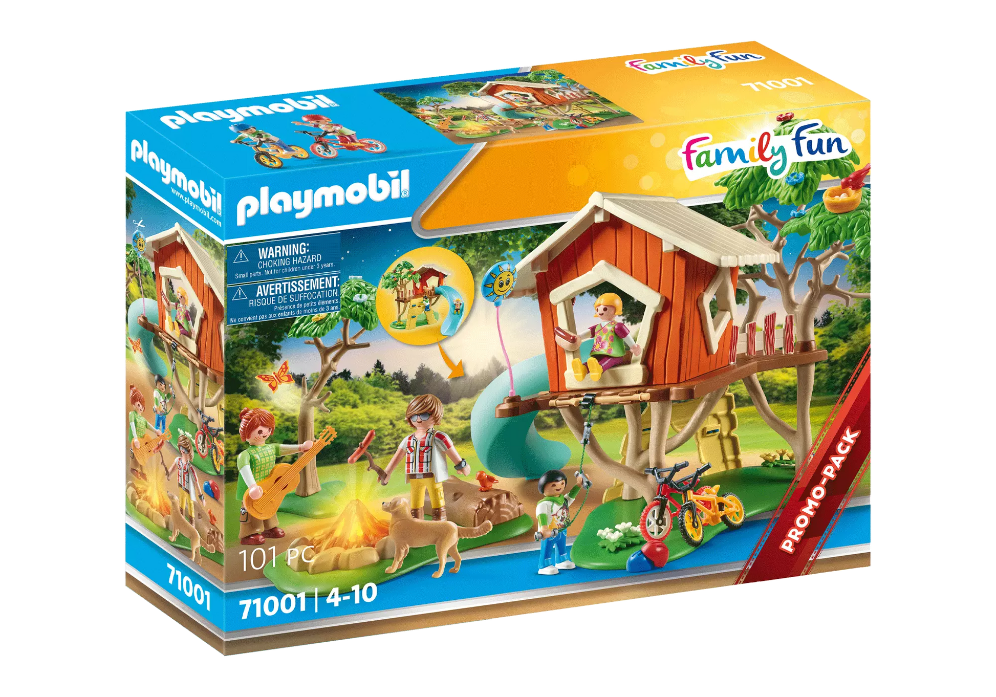 Playmobil 71001 Family Fun Promo Pack Abenteuer-Baumhaus mit Rutsche - plegobil