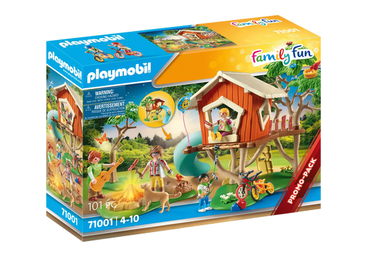 Playmobil 71001 Family Fun Promo Pack Abenteuer-Baumhaus mit Rutsche - plegobil