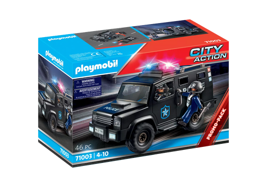 Playmobil 71003 City Action Promo Pack SWAT Truck - plegobil