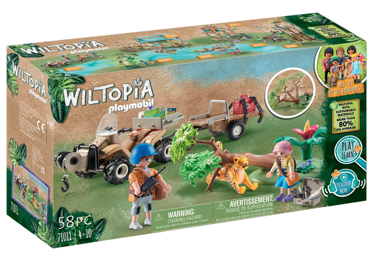 Playmobil 71011 Wiltopia Tierrettungs-Quad - plegobil