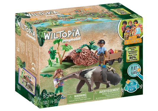 Playmobil 71012 Wiltopia Ameisenbärpflege - plegobil