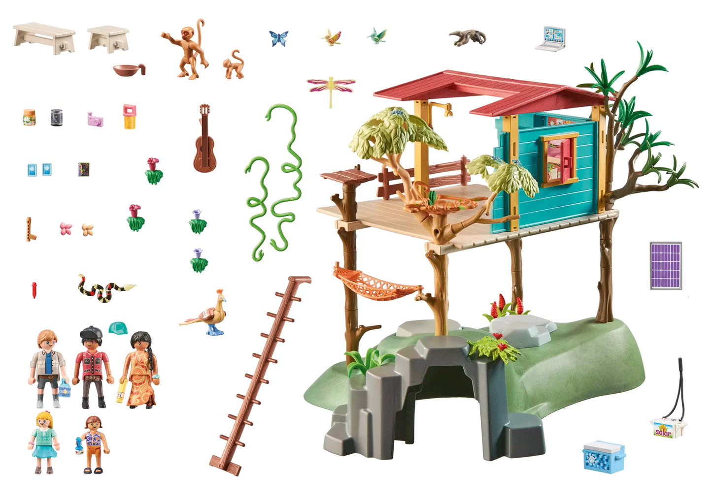Playmobil 71013 Wiltopia Familienbaumhaus - plegobil