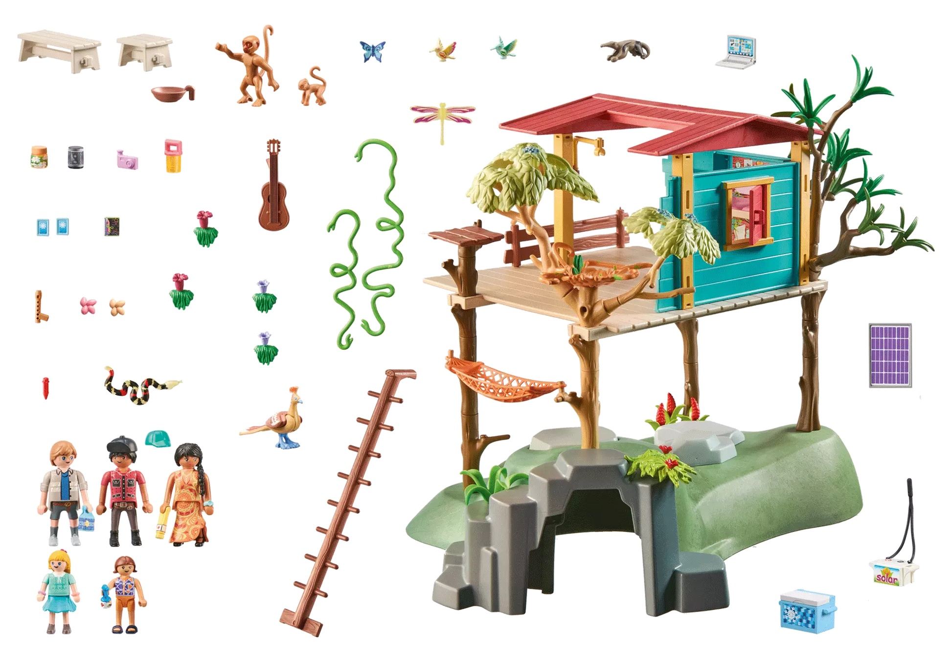Playmobil 71013 Wiltopia Familienbaumhaus - plegobil