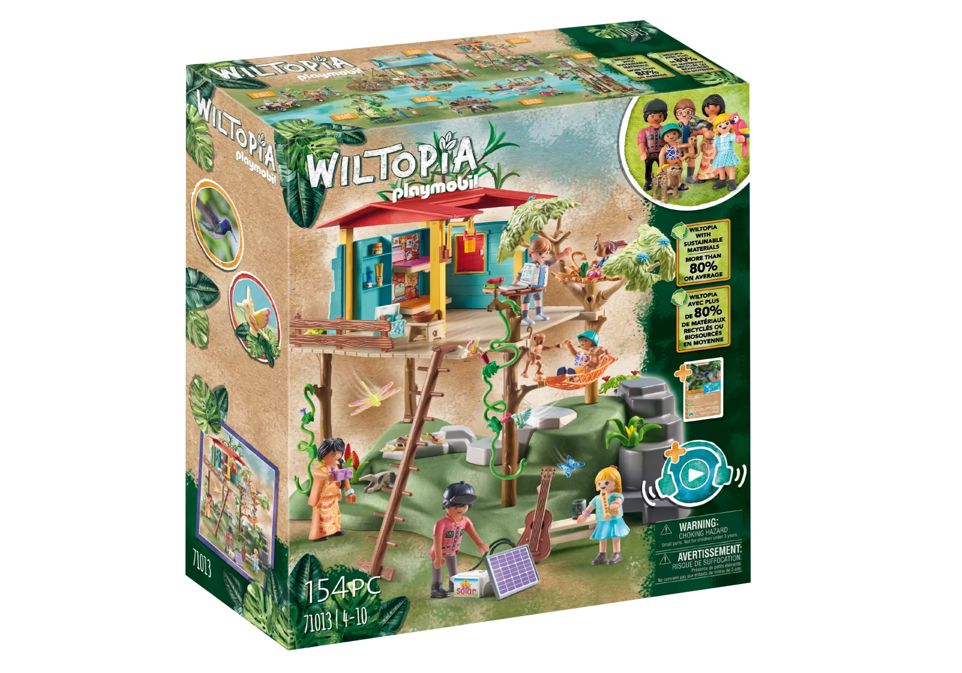 Playmobil 71013 Wiltopia Familienbaumhaus - plegobil